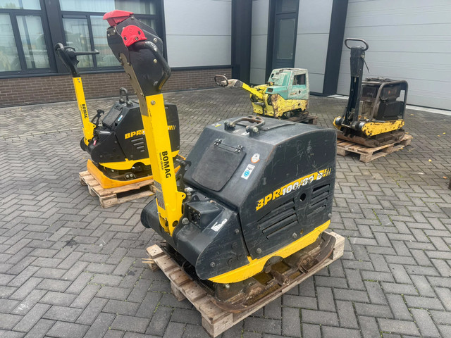 Bomag BPR 100/80 D | Plate compactor | inspection till: 01-2027 | Hours: 175 h | Year: 2014 | Very good condition |